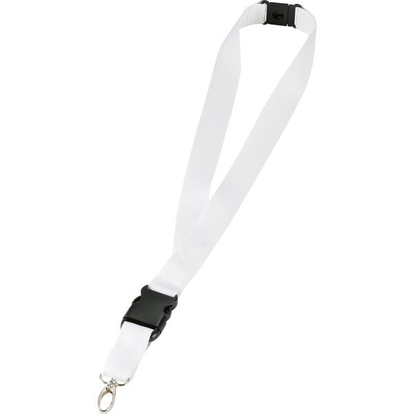 Polyester Breakaway Lanyard with Lobster Clip, 1" Wide