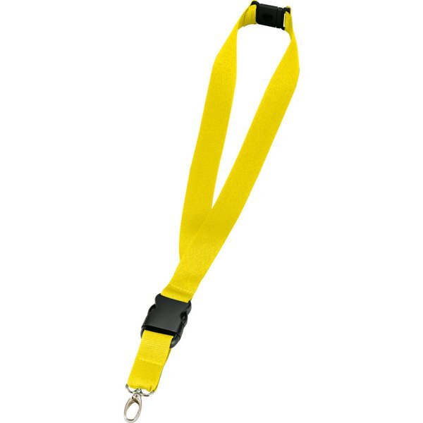 Polyester Breakaway Lanyard with Lobster Clip, 1" Wide