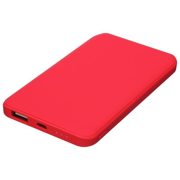 Soft-Touch Hi-Density Polymer Power Bank, 4000mAh