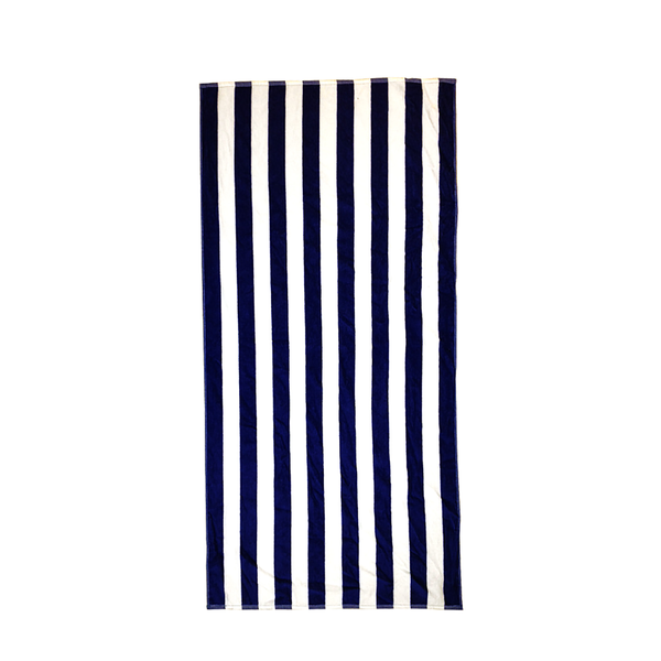 Turkish Signature Cabana Stripe Basic Weight Beach Towel, 10.5 lbs.