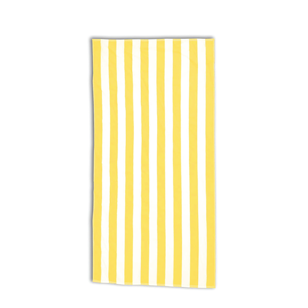 Turkish Signature Cabana Stripe Medium Weight Beach Towel, 13 lbs.