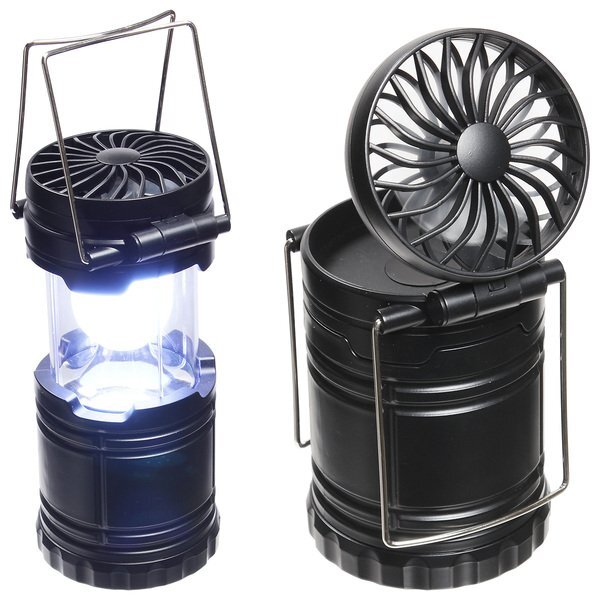 Retro Lantern w/ Fan