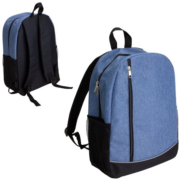 Brio Urban Polycanvas Backpack w/ Reflective Trim