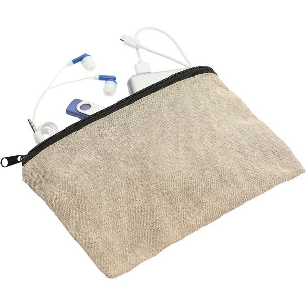 Recycled Cotton Twill Pouch