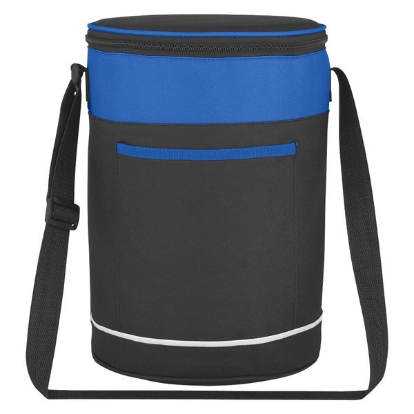 Barrel Buddy Polyester 14-Can Round Cooler Bag