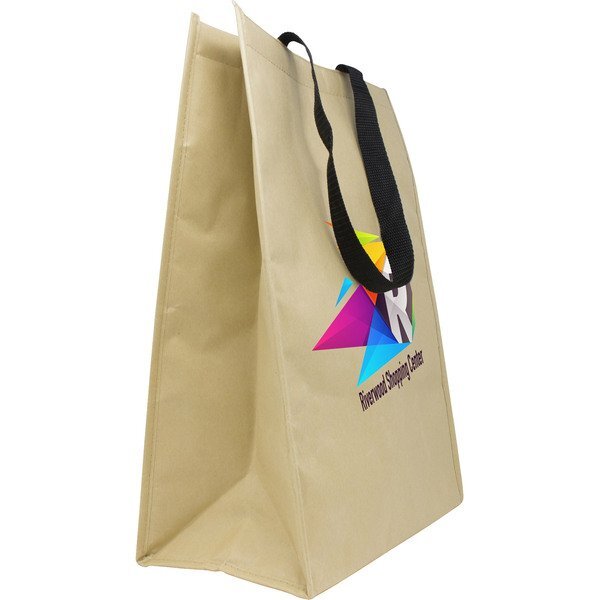 Kraft Paper Insulated Grocery Tote