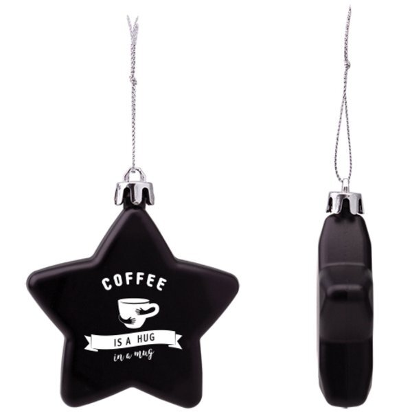 Shatter Resistant Flat Star Ornament