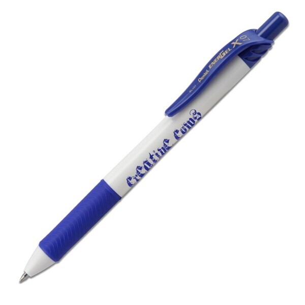 Pentel® EnerGel-X White Retractable Gel Pen