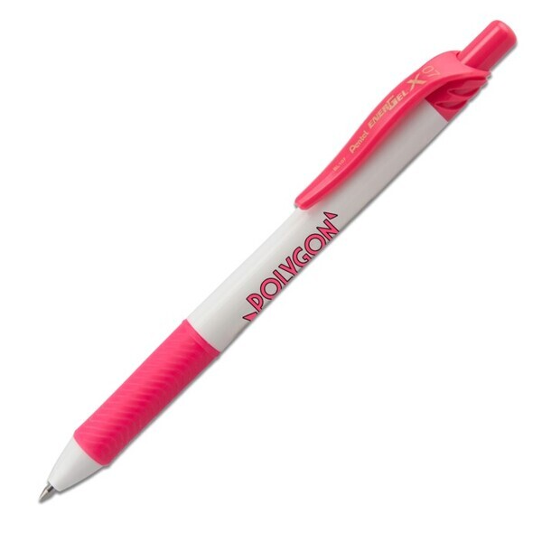 Pentel® EnerGel-X White Retractable Gel Pen