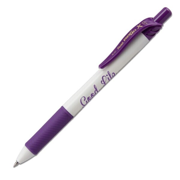 Pentel® EnerGel-X White Retractable Gel Pen