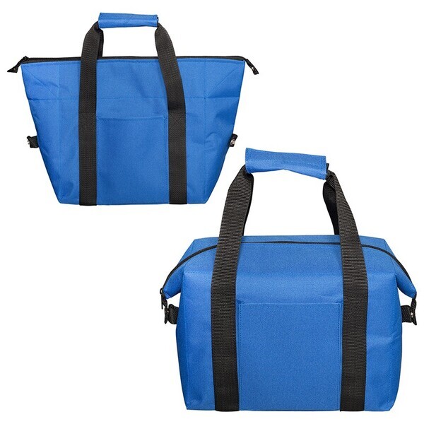 Collapsible 20-Can Polyester Cooler Tote