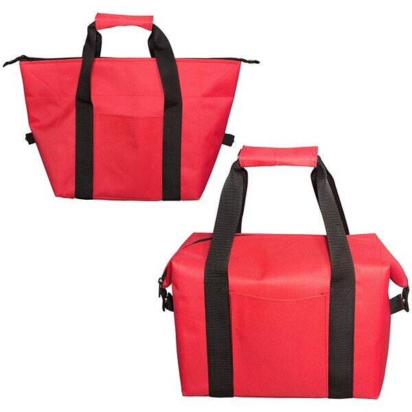 Collapsible 20-Can Polyester Cooler Tote