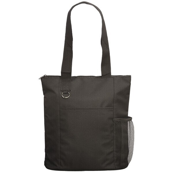 Essential Polyester Trade Show Tote w/ Zipper Closure