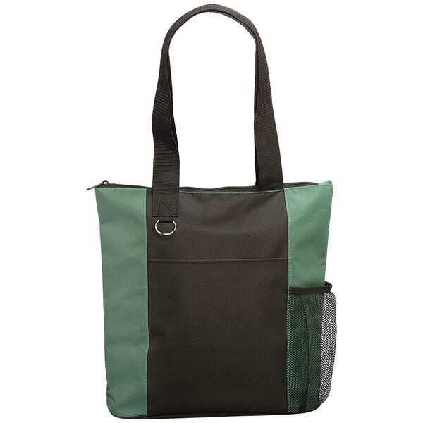 Essential Polyester Trade Show Tote w/ Zipper Closure