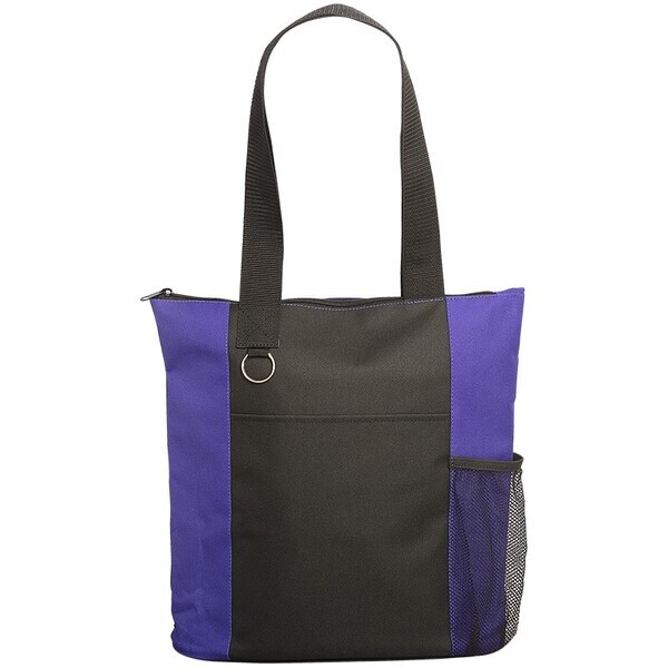 Essential Polyester Trade Show Tote w/ Zipper Closure
