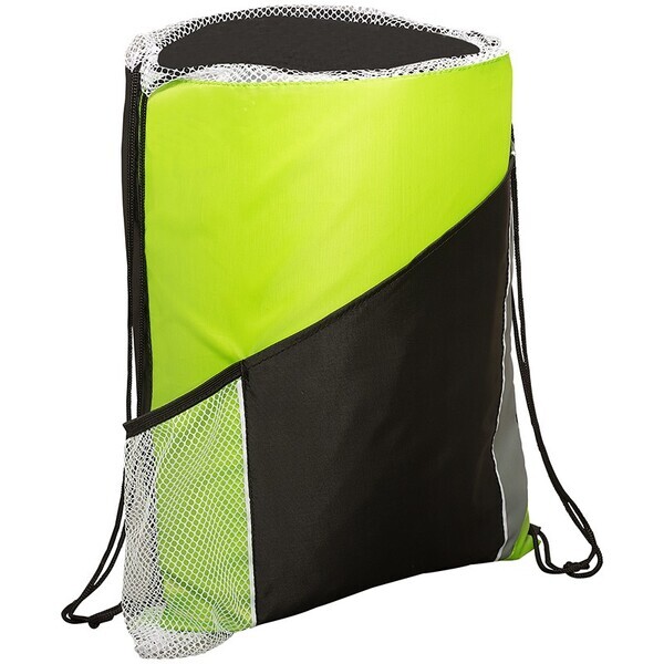 Sprint Angled Drawstring Sports Pack w/Pockets