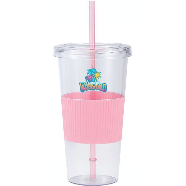 Ribbed Grip Tumbler, 24oz.