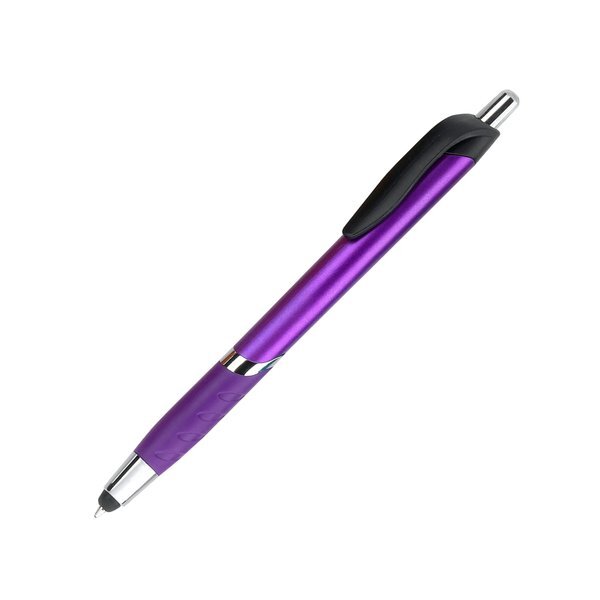 Metallic Blair Retractable Ballpoint Stylus Pen