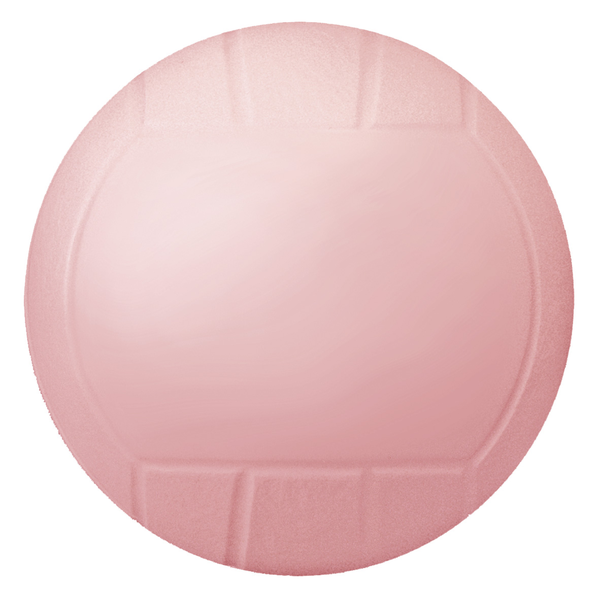 Mini Vinyl Volleyball, 4 1/4"