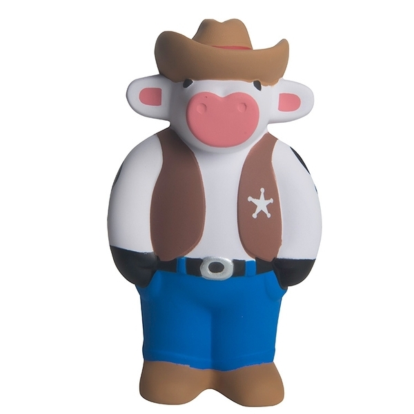 Cowboy Cow Stress Reliever
