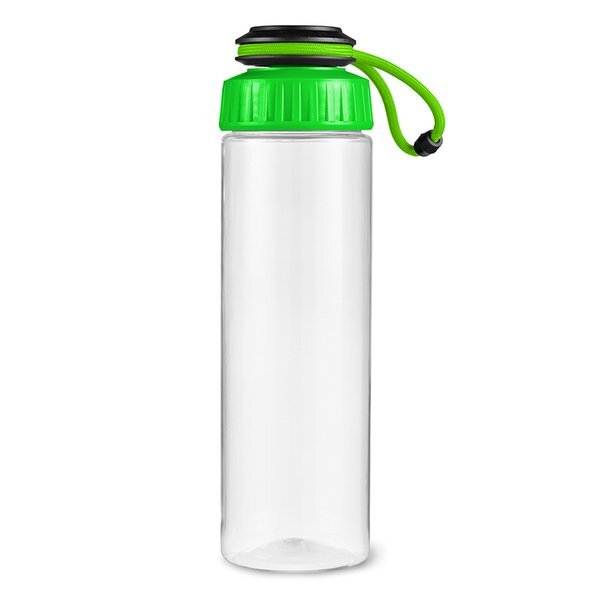 Tubular Tritan™ Water Bottle w/ Carrying Strap, 25oz.