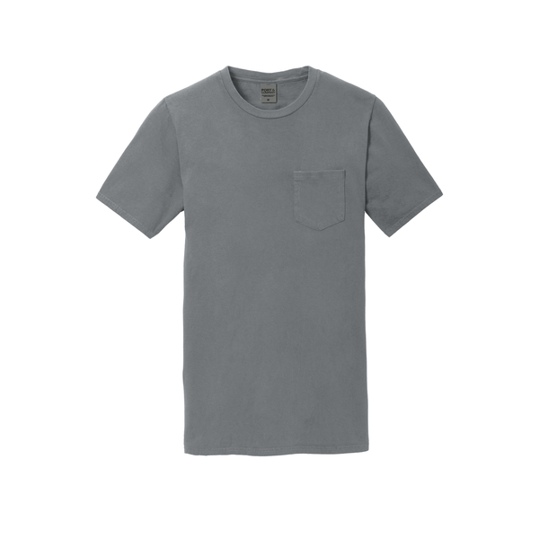 Port & Company® Beach Wash™ Garment-Dyed Unisex Pocket Tee