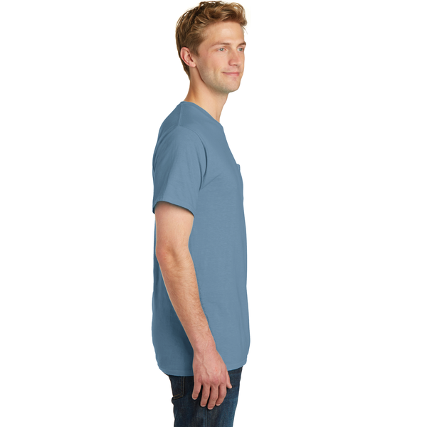 Port & Company® Beach Wash™ Garment-Dyed Unisex Pocket Tee