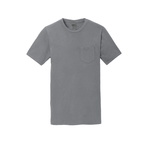Port & Company® Beach Wash™ Garment-Dyed Unisex Pocket Tee