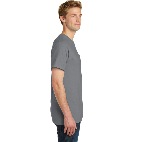 Port & Company® Beach Wash™ Garment-Dyed Unisex Pocket Tee