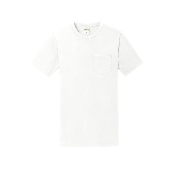 Port & Company® Beach Wash™ Garment-Dyed Unisex Pocket Tee