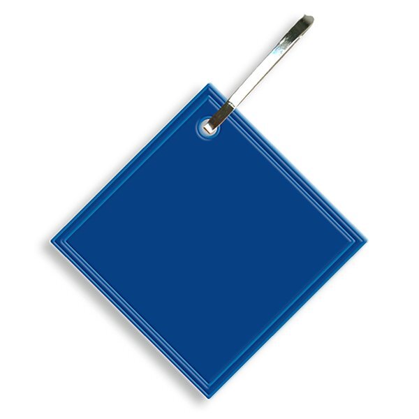 Reflective Hook Zipper Pull, Diamond