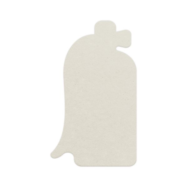 Fire Extinguisher Pulpboard Coaster w/ Full Color Imprint, 80 pt.