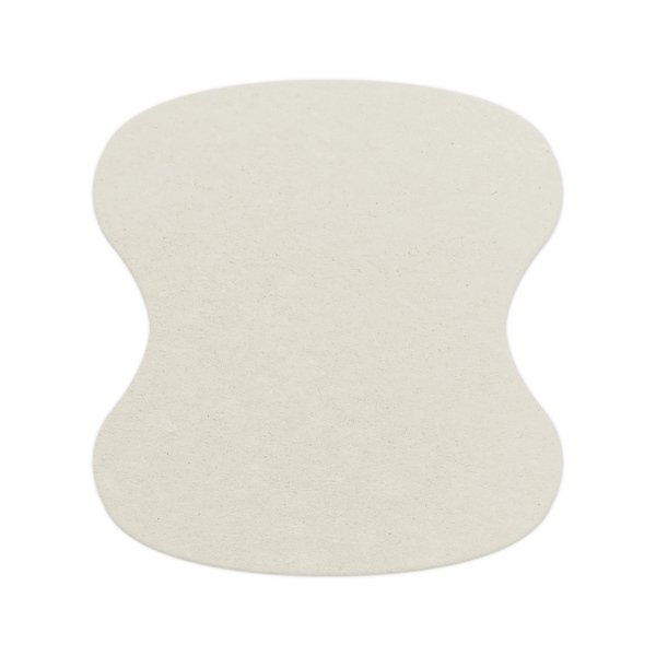 Hourglass Pulpboard Coaster w/ Full Color Imprint, 80 pt.