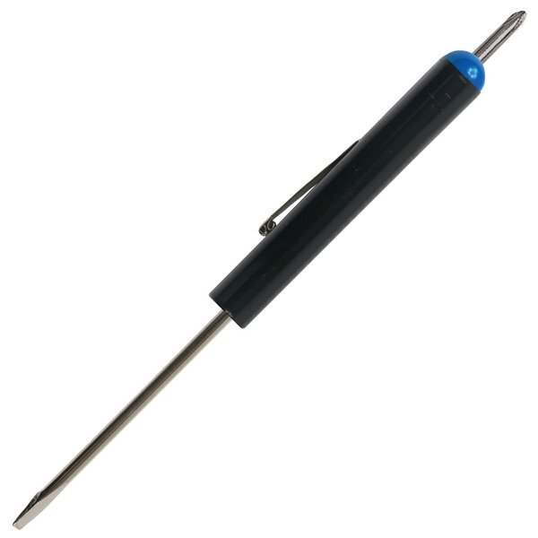 Pocket Screwdriver w/ Standard Blade & Phillips Top