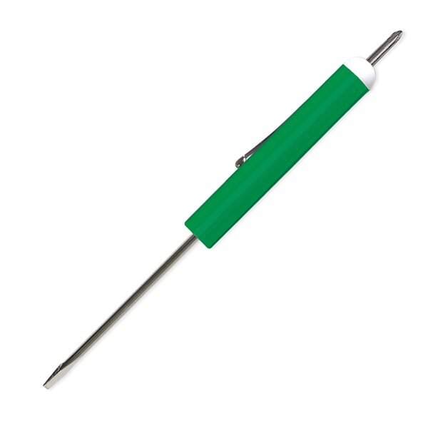 Pocket Screwdriver w/ Standard Blade & Phillips Top