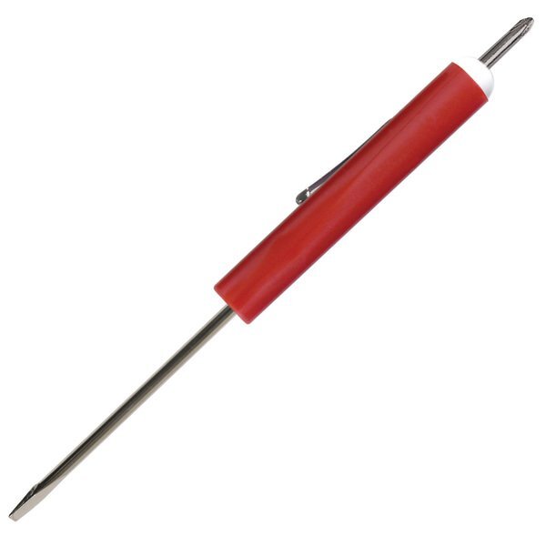 Pocket Screwdriver w/ Standard Blade & Phillips Top