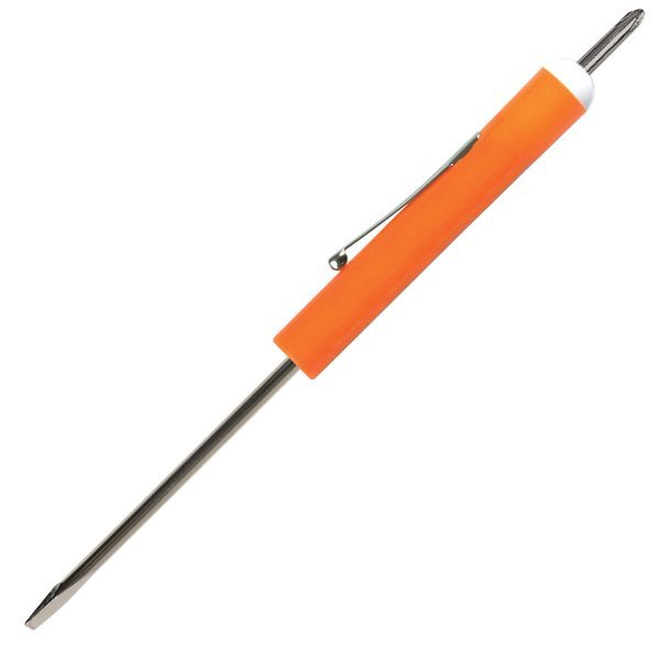 Pocket Screwdriver w/ Standard Blade & Phillips Top