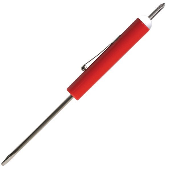 Pocket Screwdriver w/ Standard Blade & Phillips Top