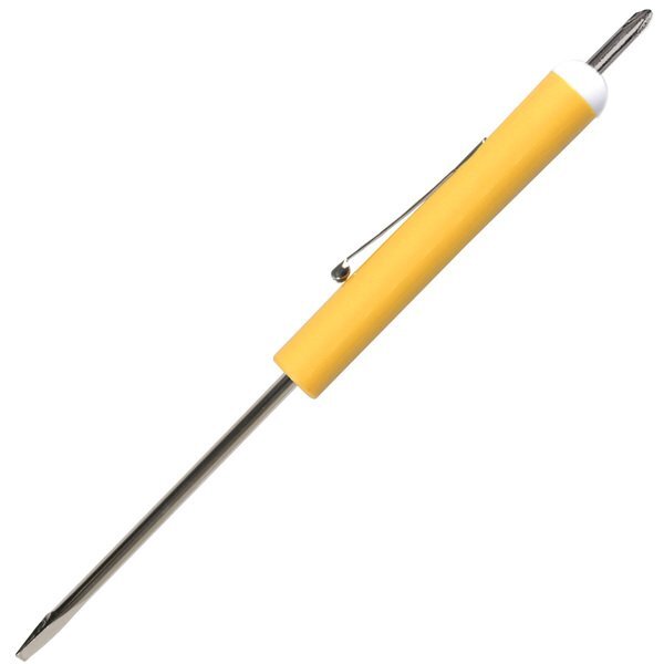 Pocket Screwdriver w/ Standard Blade & Phillips Top