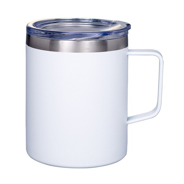 Vacuum Insulated Coffee Mug w/ Handle, 12oz.