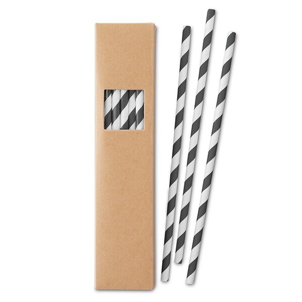 Paper Straw Set, 20pc.