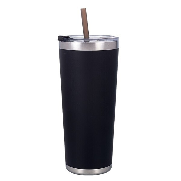 All Season Vacuum Tumbler w/ Straw, 20oz.