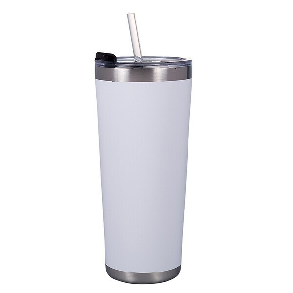 All Season Vacuum Tumbler w/ Straw, 20oz.