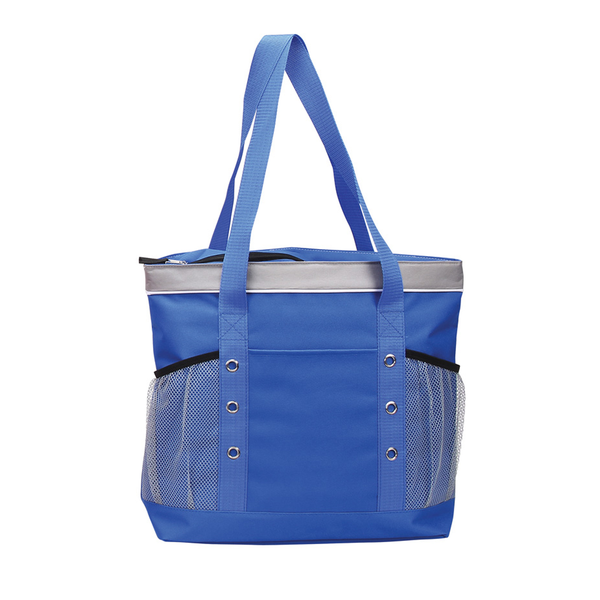 Nautical Polyester Cooler Tote