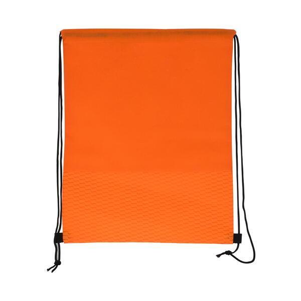 Wave Drawstring Non-Woven Cinch Backpack