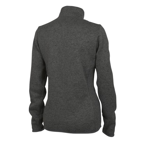 Charles River® Heathered Fleece Ladies' Quarter Zip