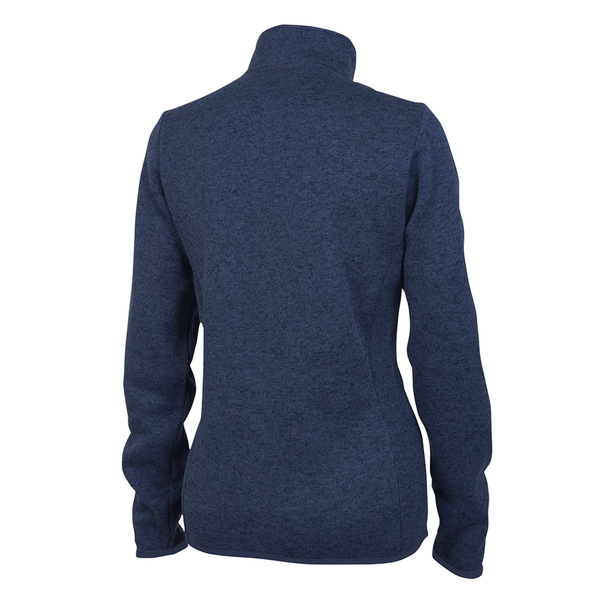 Charles River® Heathered Fleece Ladies' Quarter Zip