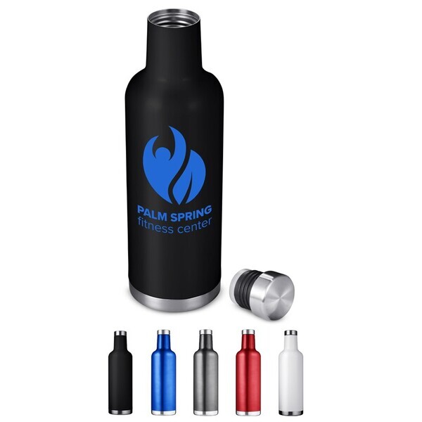 Alsace Vacuum Insulated Wine Bottle, 25oz.