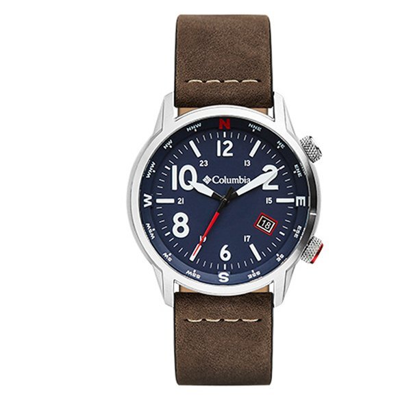 Columbia® Men's Outbacker Watch w/ Leather Strap
