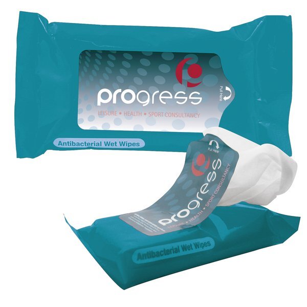 Antibacterial Alcohol Free Wet Wipes in Pouch